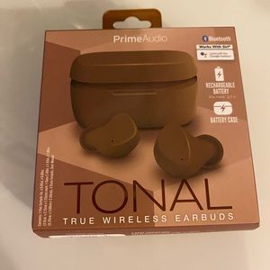 tonal true wireless earbuds- brown